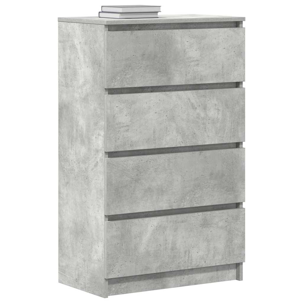 vidaXL Dressoir 60x35x98,5 cm bewerkt hout wit