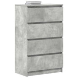 vidaXL Dressoir 60x35x98,5 cm bewerkt hout wit
