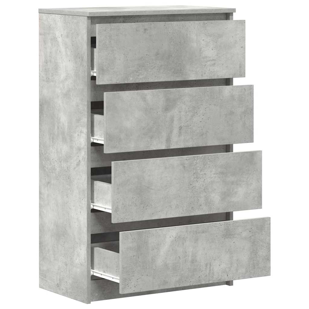 vidaXL Dressoir 60x35x98,5 cm bewerkt hout wit