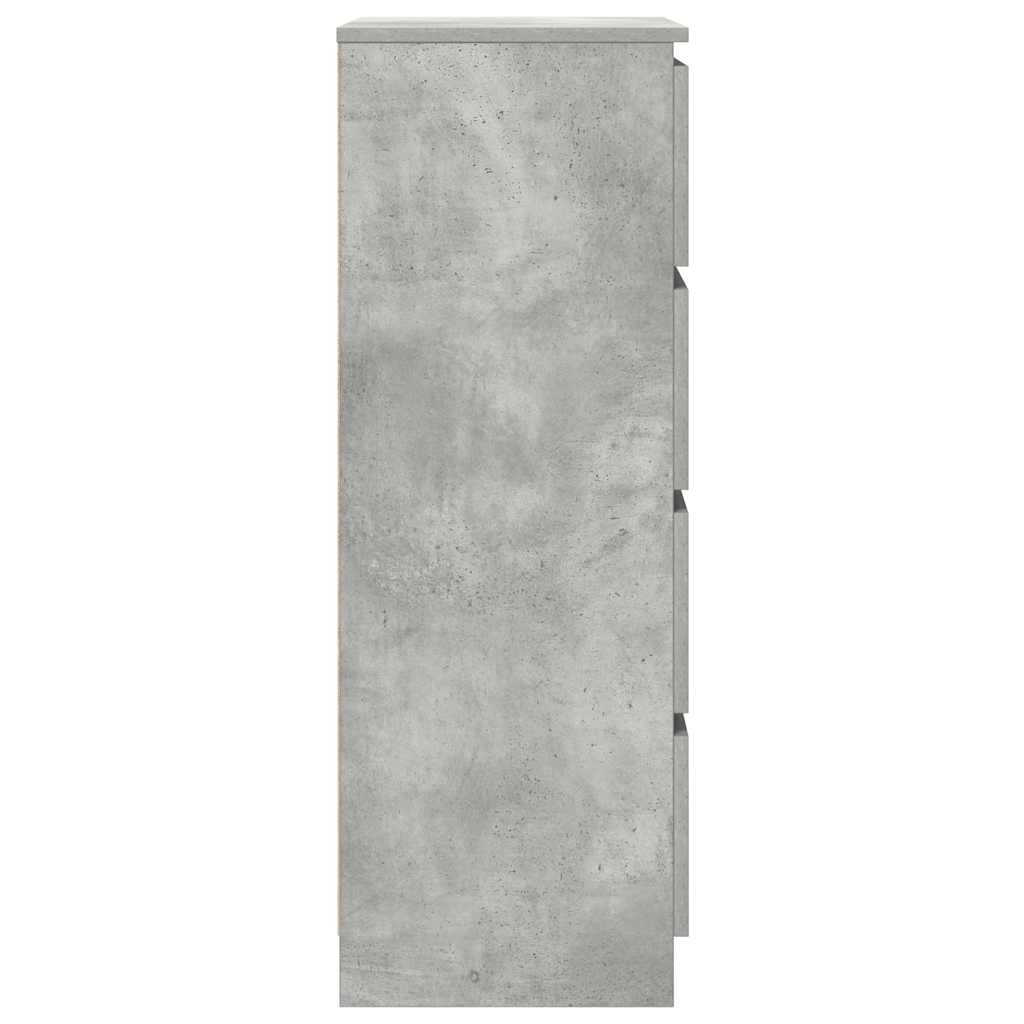 vidaXL Dressoir 60x35x98,5 cm bewerkt hout wit