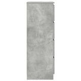 vidaXL Dressoir 60x35x98,5 cm bewerkt hout wit
