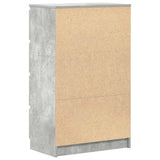 vidaXL Dressoir 60x35x98,5 cm bewerkt hout wit