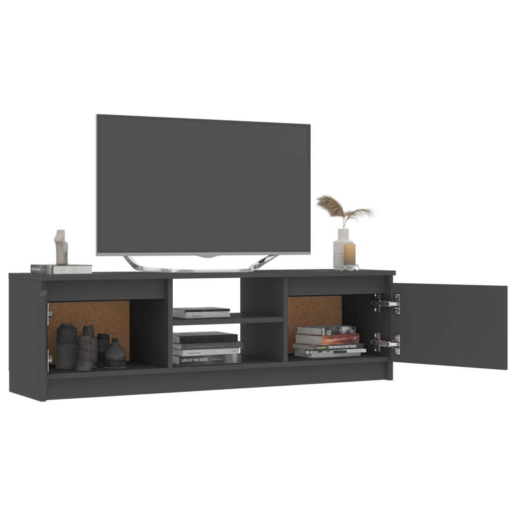 vidaXL Tv-meubel 120x30x35,5 cm bewerkt hout wit