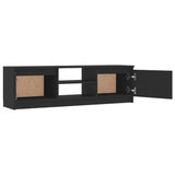 vidaXL Tv-meubel 120x30x35,5 cm bewerkt hout wit