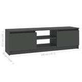 vidaXL Tv-meubel 120x30x35,5 cm bewerkt hout wit