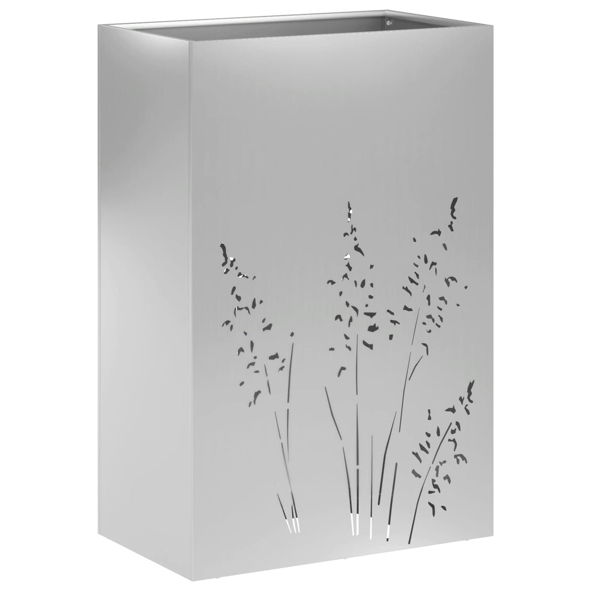 vidaXL Planter Olive Green 50 x 50 x 75 cm Cold-rolled steel