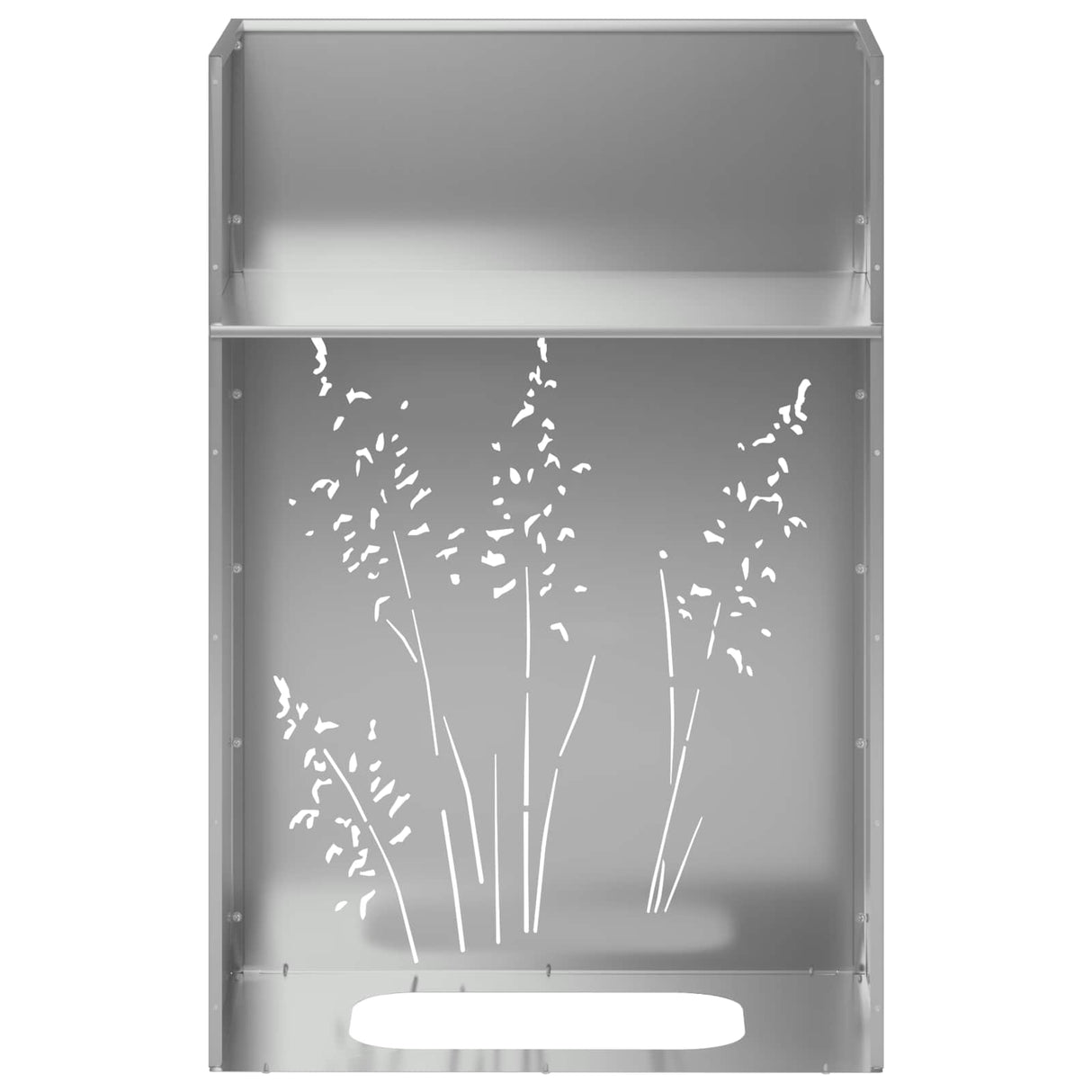 vidaXL Planter Olive Green 50 x 50 x 75 cm Cold-rolled steel