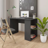 vidaXL Desk 110x60x73 cm engineered wood white
