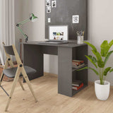 vidaXL Desk 110x60x73 cm engineered wood white