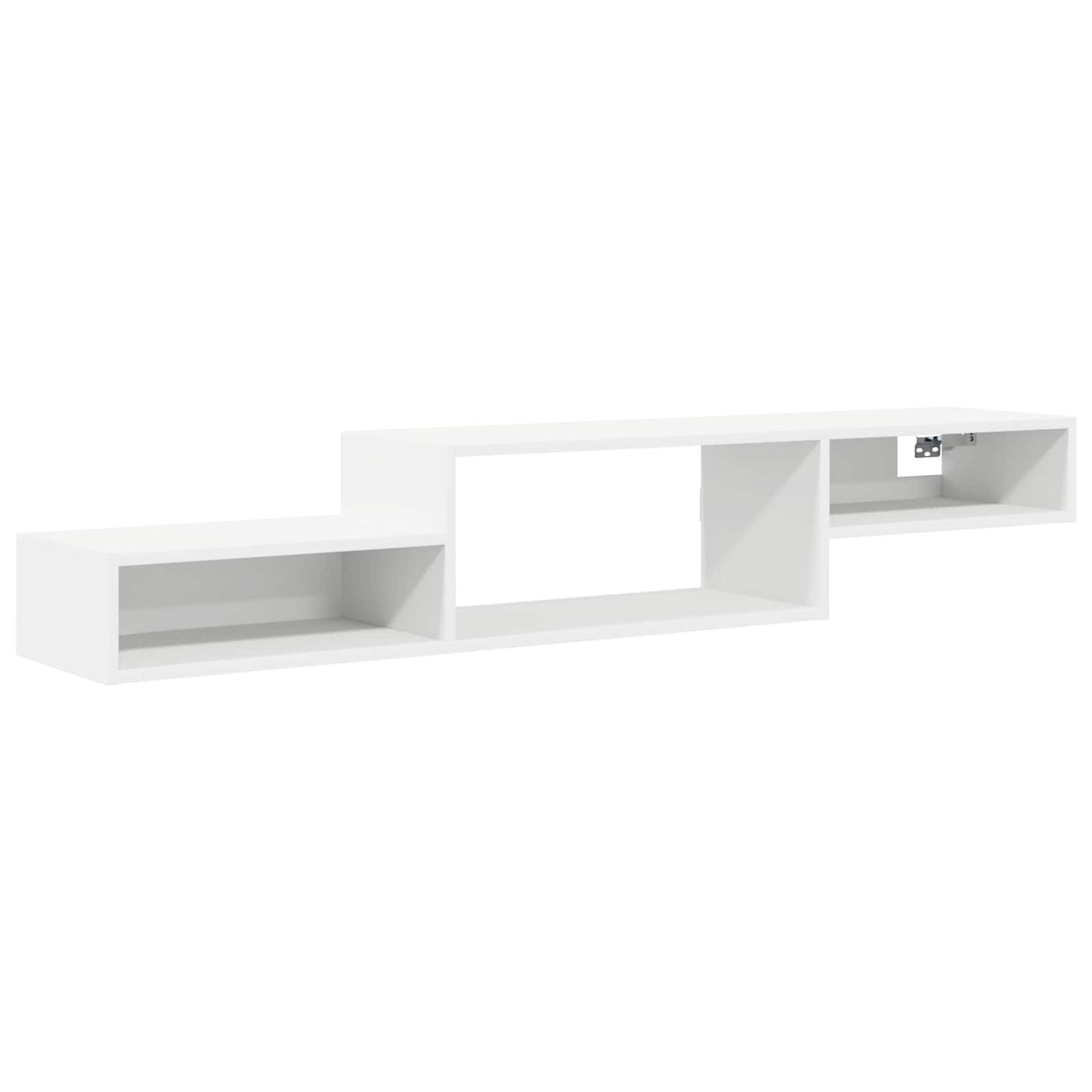 vidaXL Wand gemonteerd TV Kast Muurmontage Wit 150 x 28 x 26 cm