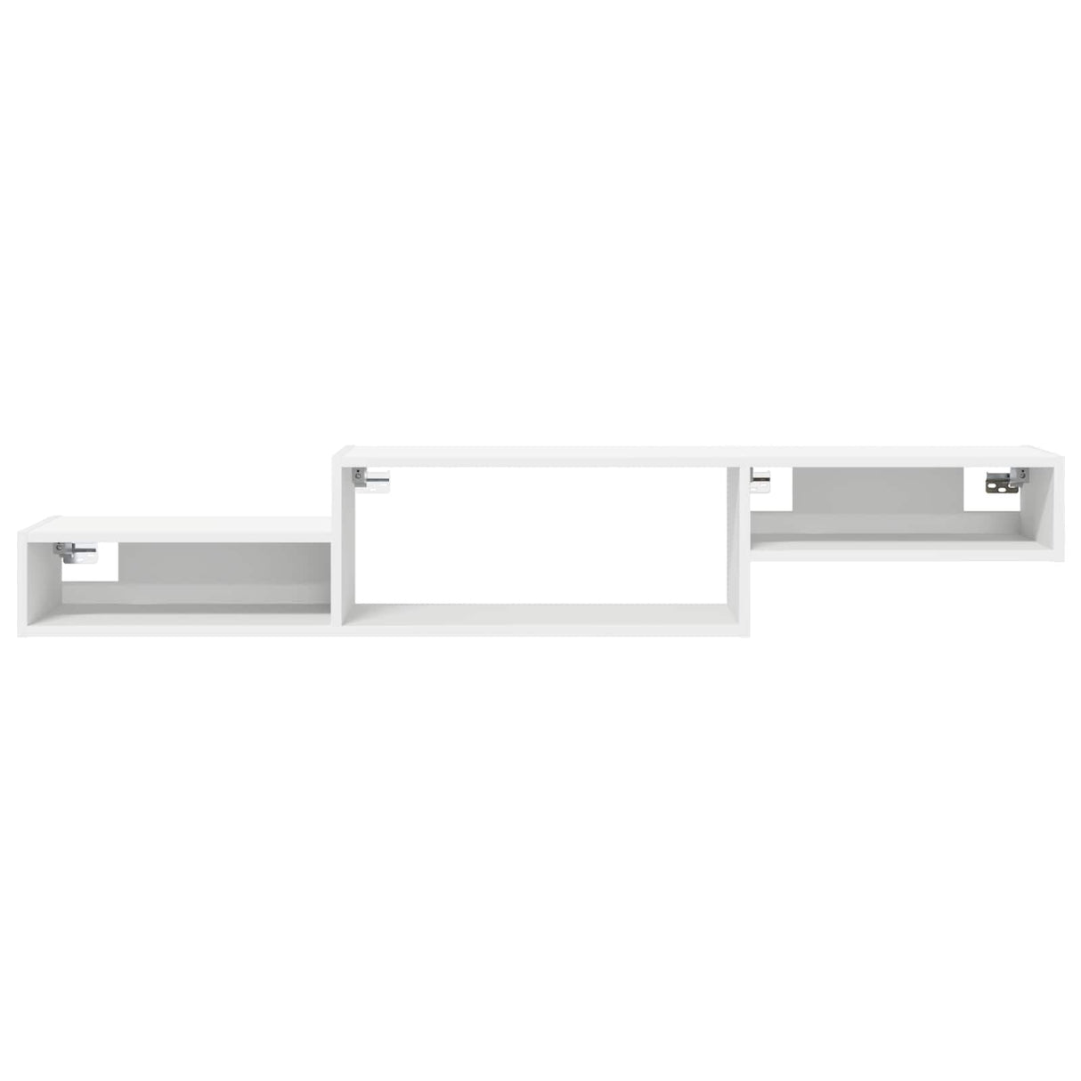 vidaXL Wand gemonteerd TV Kast Muurmontage Wit 150 x 28 x 26 cm