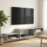 vidaXL Wand gemonteerd TV Kast Muurmontage Wit 150 x 28 x 26 cm