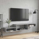 vidaXL Wand gemonteerd TV Kast Muurmontage Wit 150 x 28 x 26 cm