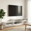 vidaXL Wand gemonteerd TV Kast Muurmontage Wit 150 x 28 x 26 cm