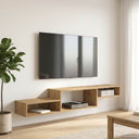 vidaXL Wand gemonteerd TV Kast Muurmontage Wit 150 x 28 x 26 cm