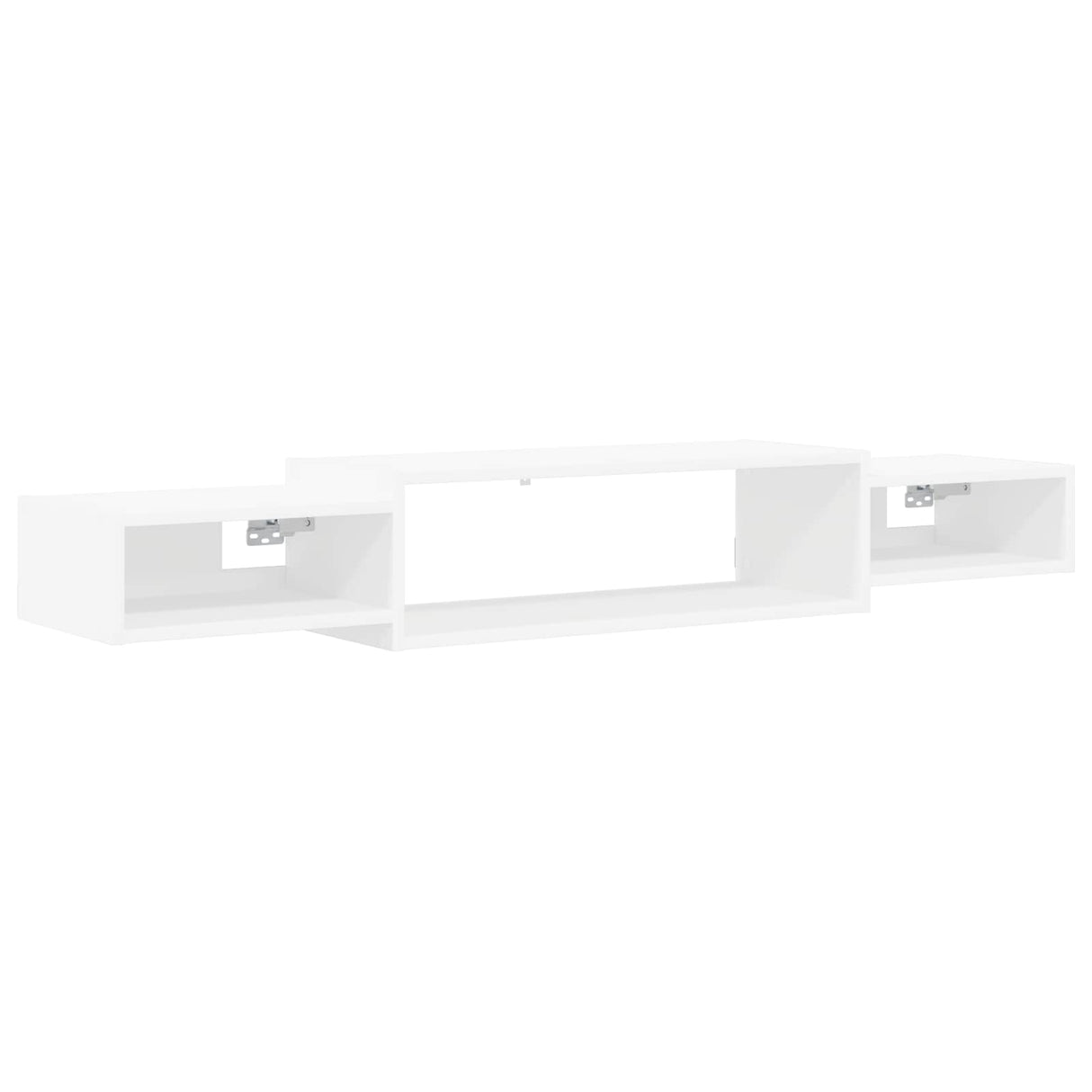 vidaXL Wand gemonteerd TV Kast Muurmontage Wit 140 x 28 x 21 cm