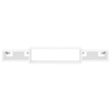 vidaXL Wand gemonteerd TV Kast Muurmontage Wit 140 x 28 x 21 cm
