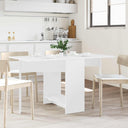 vidaXL Dining Table 138 x 70 x 73.5 cm Engineered Wood White Rectangular