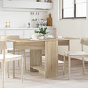 vidaXL Dining Table 138 x 70 x 73.5 cm Engineered Wood White Rectangular