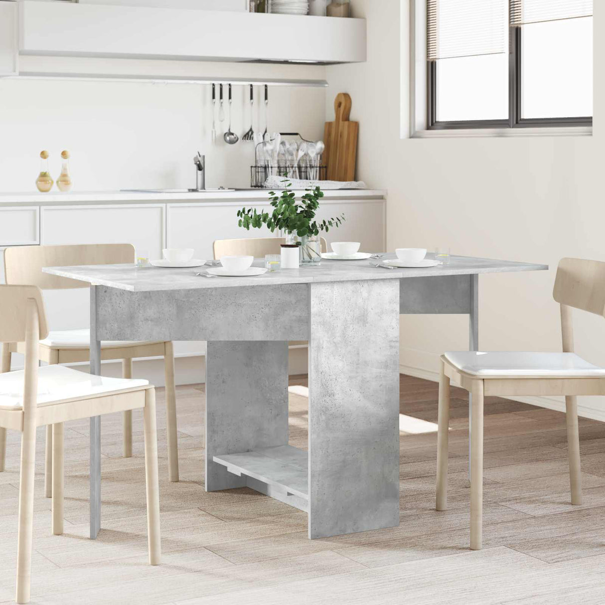 vidaXL Dining Table 138 x 70 x 73.5 cm Engineered Wood White Rectangular