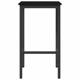 vidaXL Bartafel 52 x 52 x 90 cm Bewerkt hout Artisanaal eiken