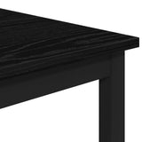 vidaXL Bartafel 52 x 52 x 90 cm Bewerkt hout Artisanaal eiken