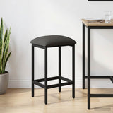 vidaXL Barkruk 2 st Donkergroen 40 x 32 x 74 cm Bewerkt hout