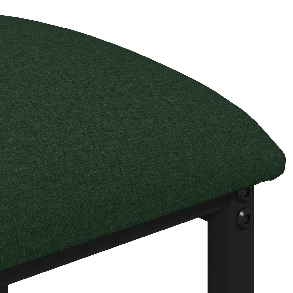 vidaXL Barkruk 2 st Donkergroen 40 x 32 x 74 cm Bewerkt hout