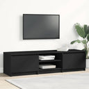 vidaXL Tv-meubel 140x40x35,5 cm bewerkt hout wit