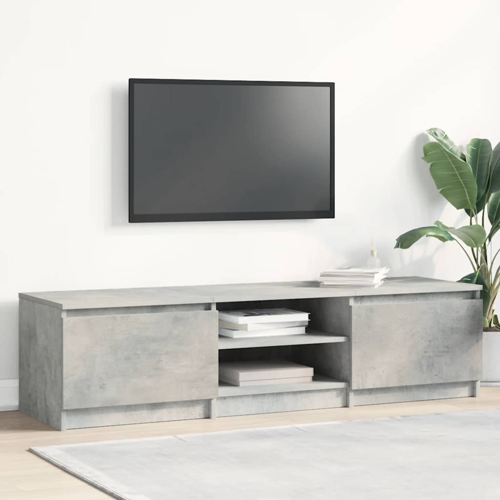 vidaXL Tv-meubel 140x40x35,5 cm bewerkt hout wit