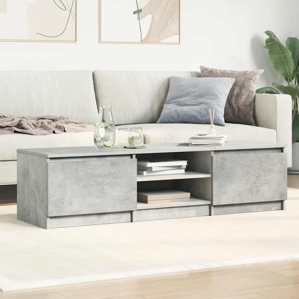 vidaXL Tv-meubel 140x40x35,5 cm bewerkt hout wit