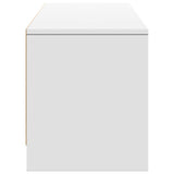 vidaXL TV Kast met LED met lade Wit 165 x 34 x 40 cm Bewerkt hout
