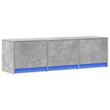 vidaXL TV Kast met LED met lade Wit 165 x 34 x 40 cm Bewerkt hout