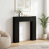 vidaXL Haardombouw Wit 102 x 18 x 100,5 cm Bewerkt hout