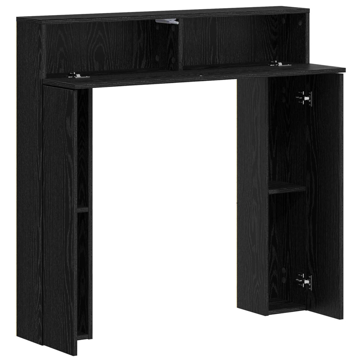 vidaXL Haardombouw Wit 102 x 18 x 100,5 cm Bewerkt hout