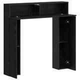 vidaXL Haardombouw Wit 102 x 18 x 100,5 cm Bewerkt hout