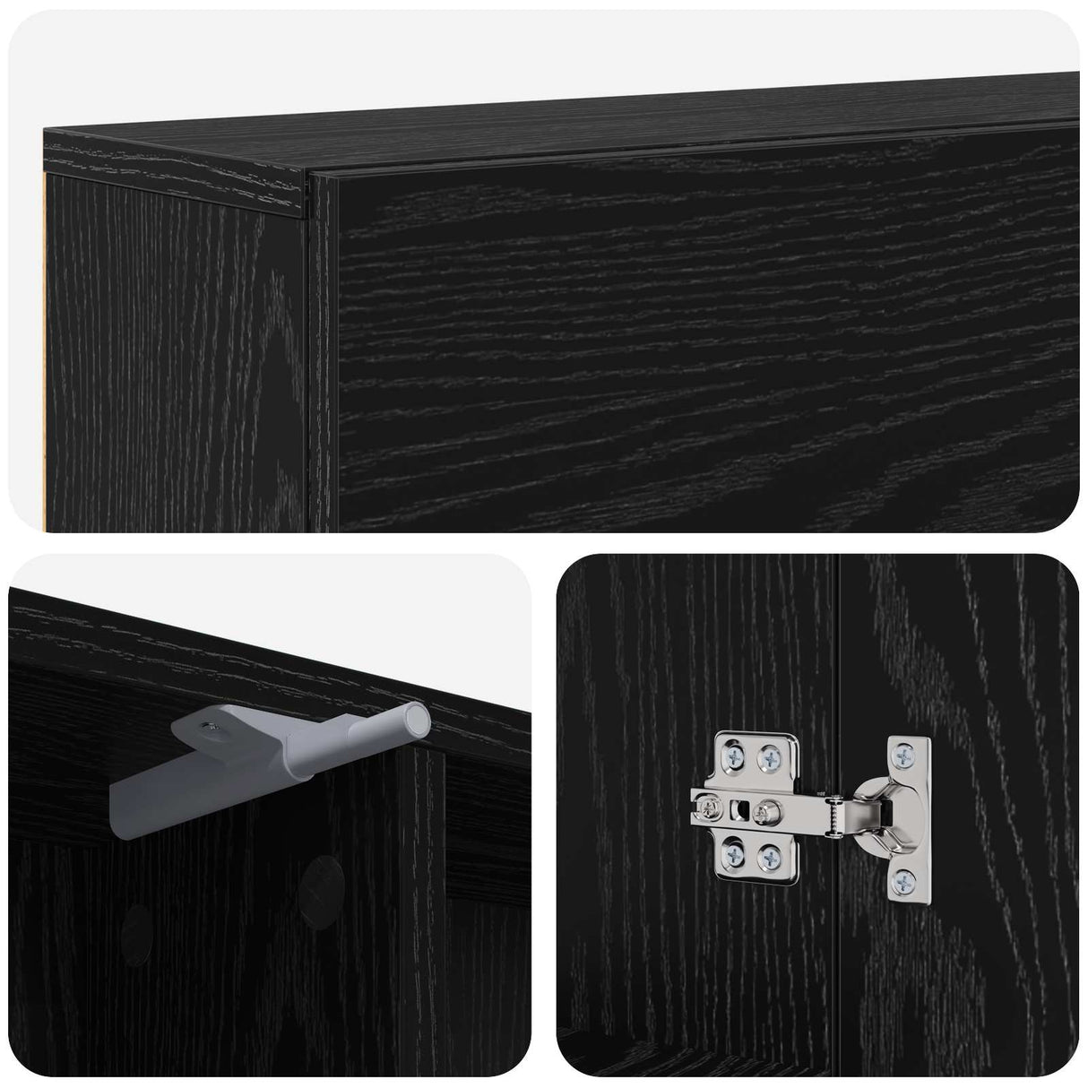 vidaXL Haardombouw Wit 102 x 18 x 100,5 cm Bewerkt hout