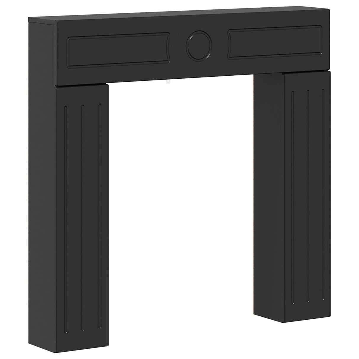 vidaXL Haardombouw Wit 102 x 18 x 100,5 cm Bewerkt hout