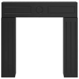 vidaXL Haardombouw Wit 102 x 18 x 100,5 cm Bewerkt hout