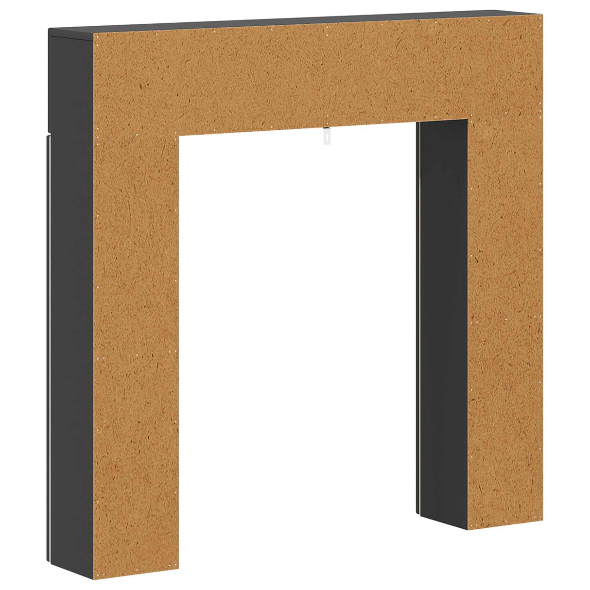 vidaXL Haardombouw Wit 102 x 18 x 100,5 cm Bewerkt hout