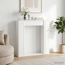 vidaXL Haardombouw Wit 100 x 20 x 100 cm Bewerkt hout