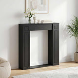 vidaXL Haardombouw Wit 100 x 20 x 100 cm Bewerkt hout
