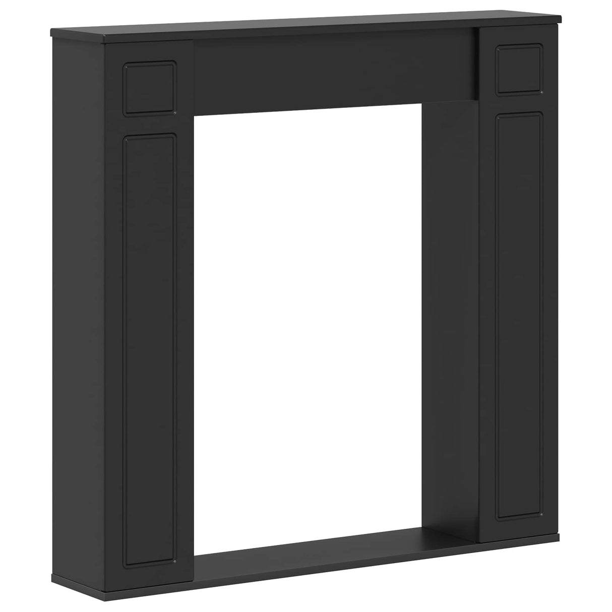 vidaXL Haardombouw Wit 100 x 20 x 100 cm Bewerkt hout
