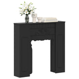 vidaXL Haardombouw Wit 93 x 20 x 89 cm Bewerkt hout