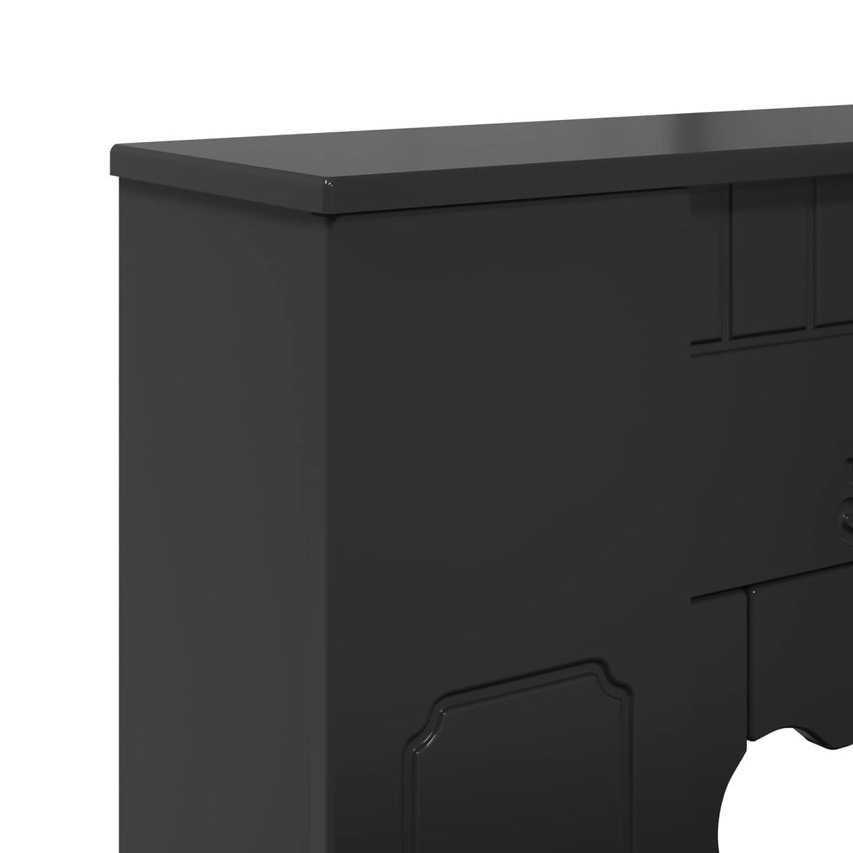 vidaXL Haardombouw Wit 93 x 20 x 89 cm Bewerkt hout