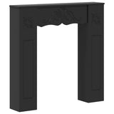 vidaXL Haardombouw Wit 102 x 20 x 102 cm Bewerkt hout