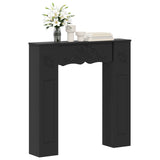 vidaXL Haardombouw Wit 102 x 20 x 102 cm Bewerkt hout