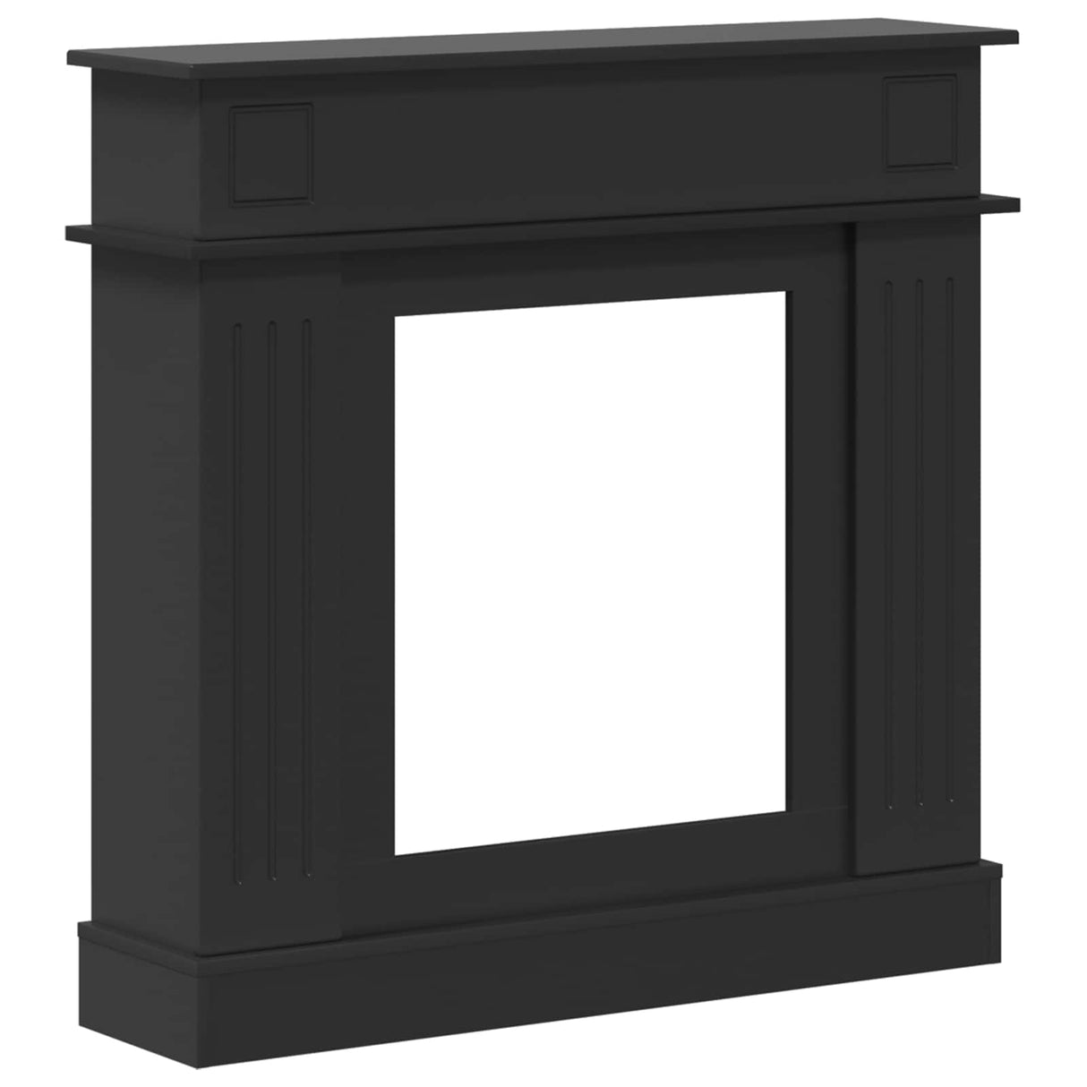 vidaXL Fireplace Surround White 102 x 26 x 100 cm Engineered Wood