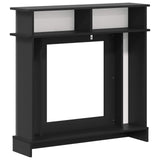 vidaXL Fireplace Surround White 102 x 26 x 100 cm Engineered Wood