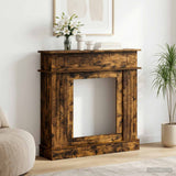 vidaXL Fireplace Surround White 102 x 26 x 100 cm Engineered Wood